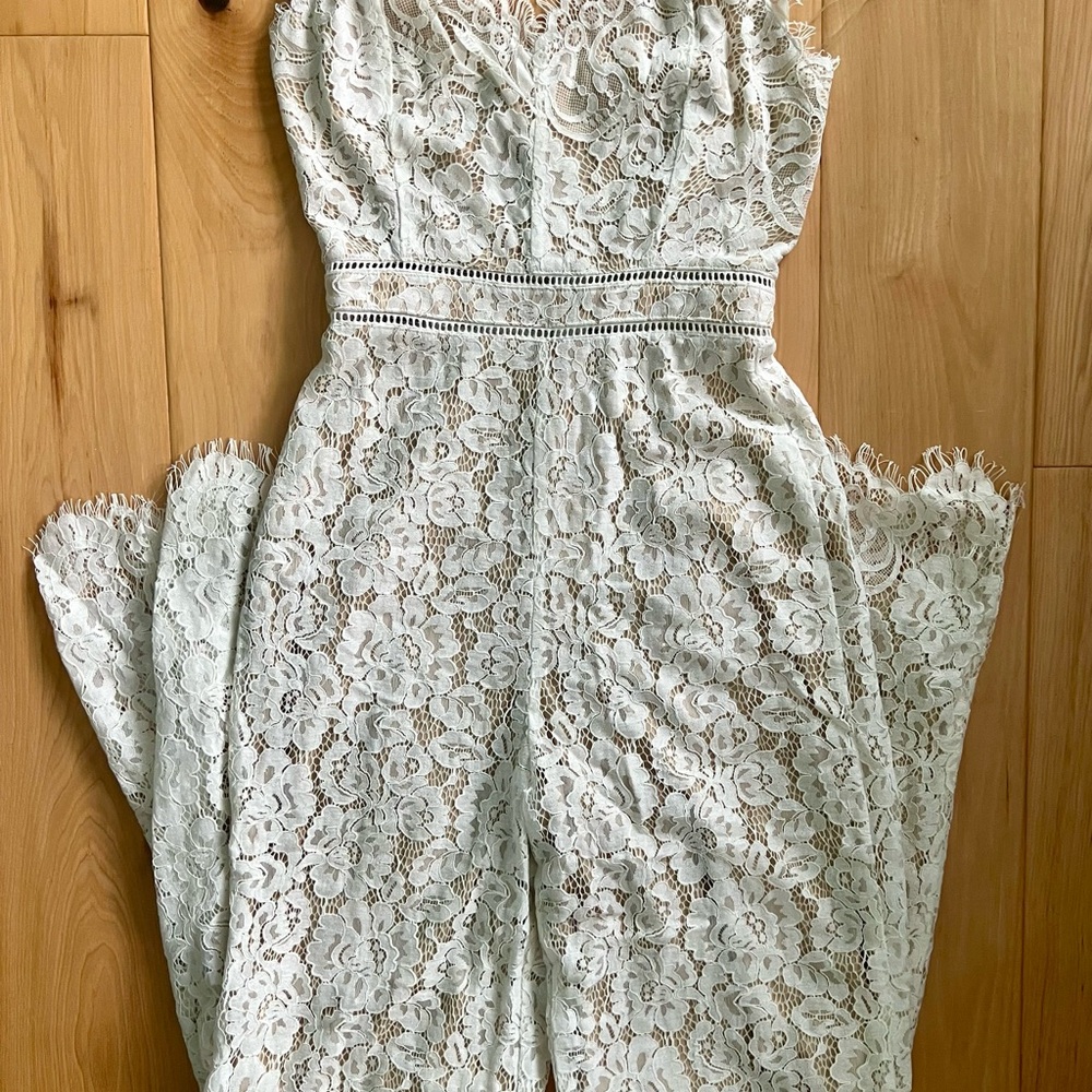 Altar'd State Lace Jumpsuit NWT - Picture 6 of 10